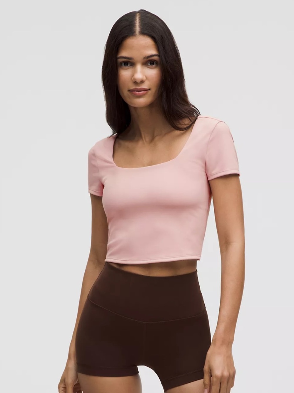 lululemon athletica Wunder Under SmoothCover Square-Neck T-Shirt